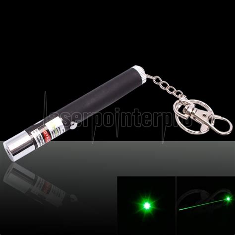 200mW Mini Keychain Green Laser Pointer - Laserpointerpro