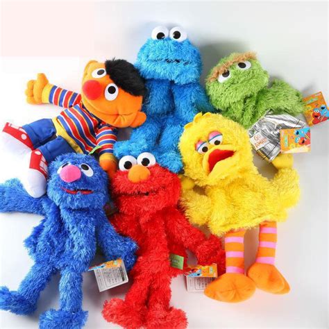 Compra elmo marioneta de mano online al por mayor de China, Mayoristas de elmo marioneta de mano ...