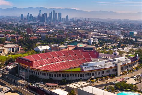 Los Angeles Coliseum Architectural Photography