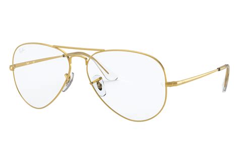 Aviator Optics Eyeglasses with Gold Frame - RB6489 | Ray-Ban® US