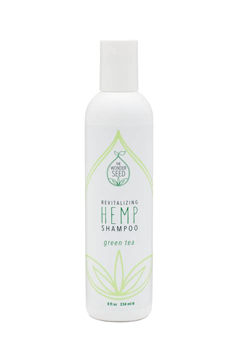 The Wonder Seed Green Tea Hemp Natural Shampoo - Walmart.com