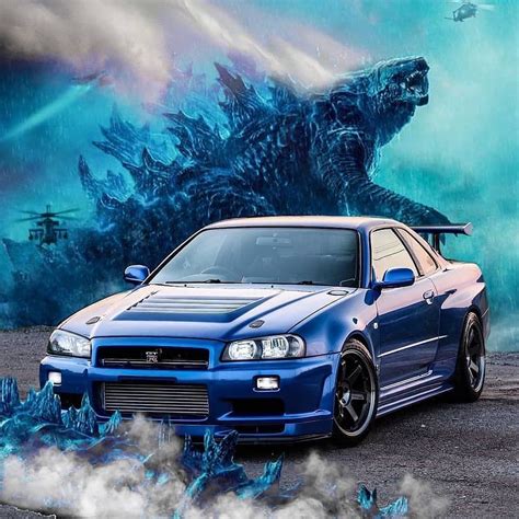 nissan skyline r34 gtr - Katherine Powell