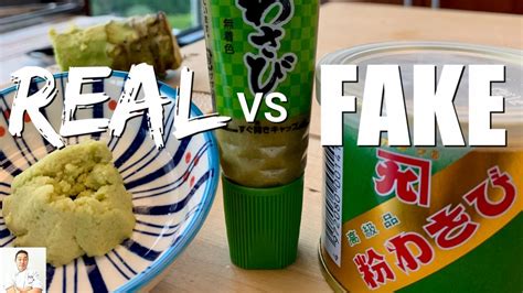 REAL vs FAKE Wasabi | Making Wasabi Aioli - YouTube