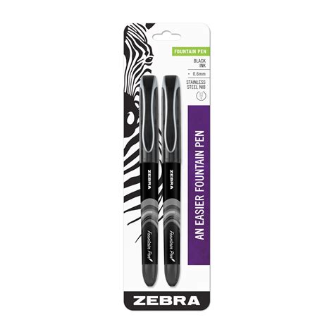 Zebra Fountain Pen – Zebra Pen