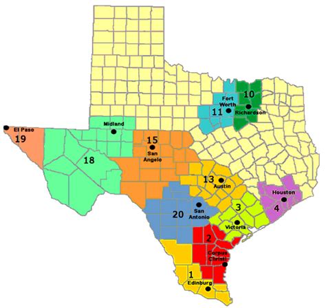 Population Map Of Texas Cities - Wisconsin State Parks Map