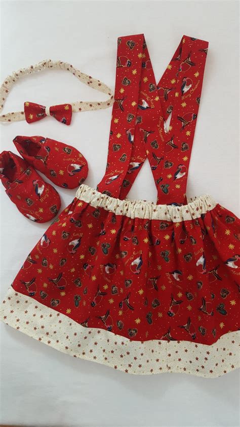 Skirt Christmas Baby Girls Red Red Skirt Baby - Etsy UK