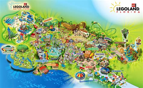 Map Legoland Florida | Legoland florida, Legoland florida map, Legoland ...