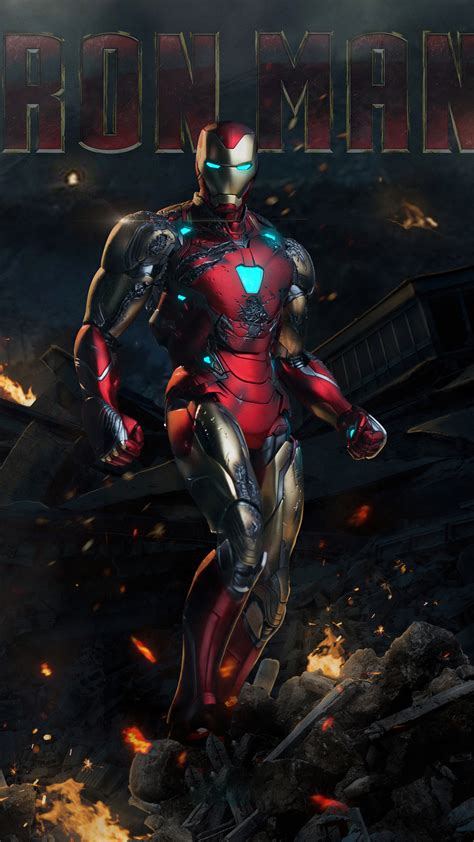 1080x1920 Iron Man Mark 85 Art 4k Iphone 7,6s,6 Plus, Pixel xl ,One ...