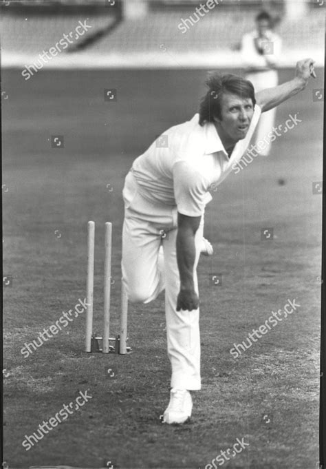 Australian Fast Bowler Jeff Thomson Action Editorial Stock Photo ...