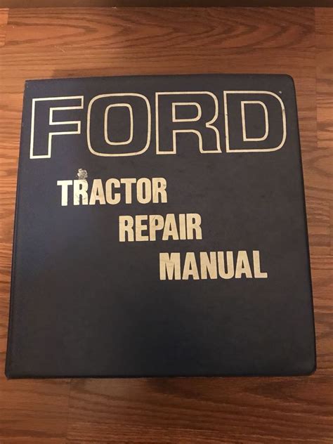 Manuals For Ford Tractor Owners