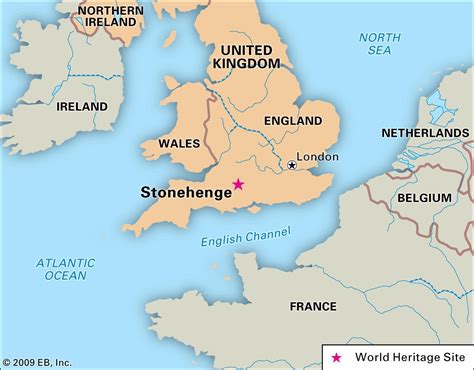 Stonehenge Mapa | Mapa