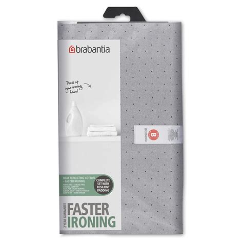 Brabantia Ironing Board Cover - Size B (49" x 15") Complete Set with ...