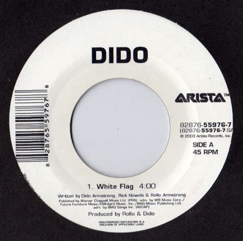 Dido - White Flag (2003, Vinyl) | Discogs