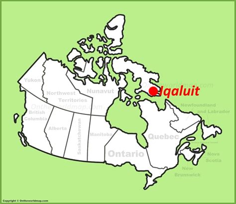 Iqaluit Map | Nunavut, Canada | Detailed Maps of Iqaluit