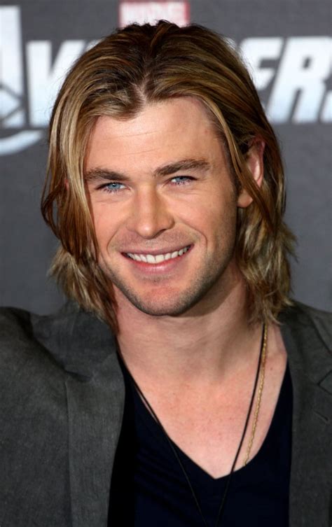 Chris Hemsworth | Male Celebrities With Long Hair | POPSUGAR Beauty Photo 6