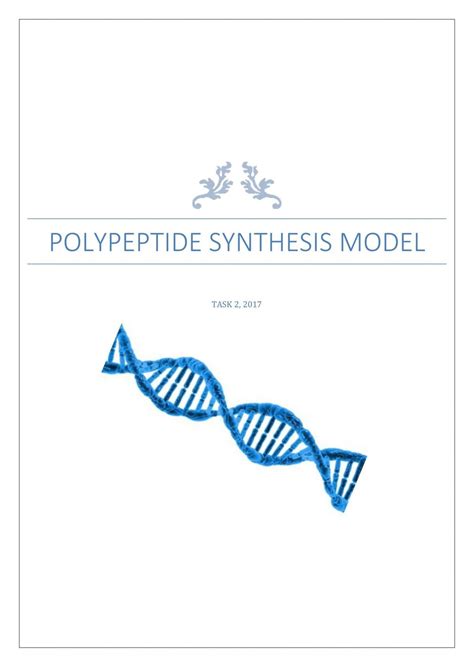 Polypeptide Synthesis | Biology - Year 12 HSC | Thinkswap