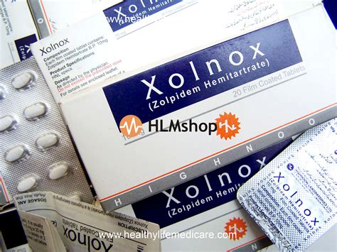 Xolnox 10mg (Zolpidem Hemitartrate) Ambien made by Highnoon labs Pakistan 10 tablets / Strip ...