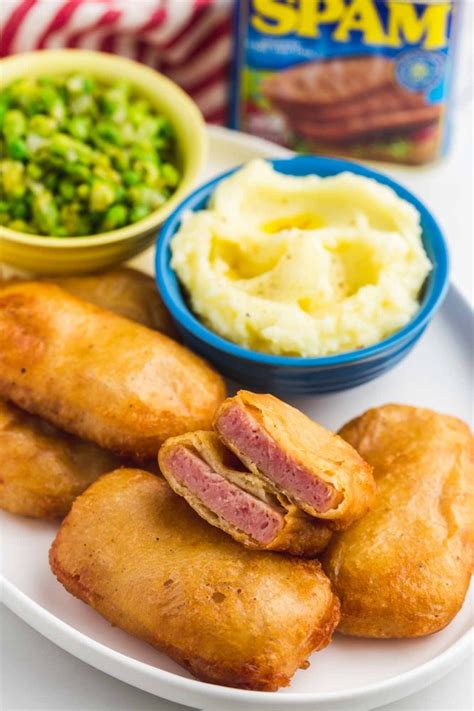 Crispy SPAM Fritters - Little Sunny Kitchen