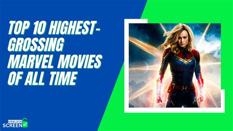 Marvel Movie Magic: The Top 10 Highest-Grossing Marvel Films Ever Made