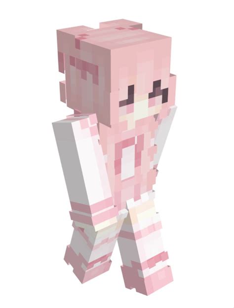 Pink egirl minecraft Skin | Dresses Images 2022