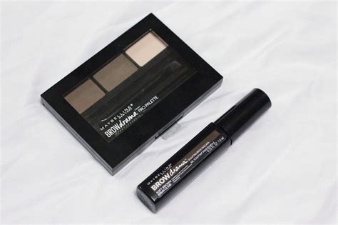 Maybelline Brow Drama Mascara & Pro Palette Review - Born in August