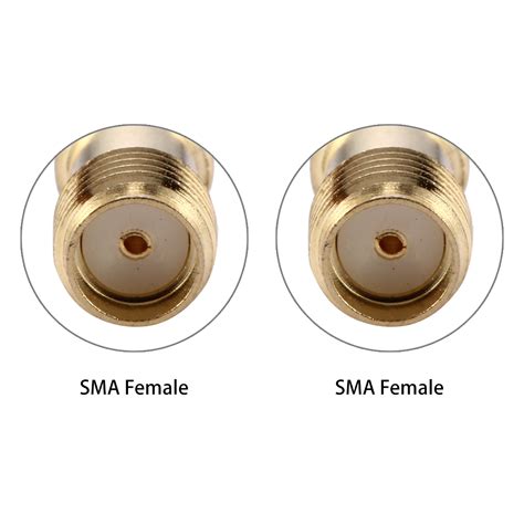 SMA Female to SMA Female Connector Adapter (Gold) – Alexnld.com