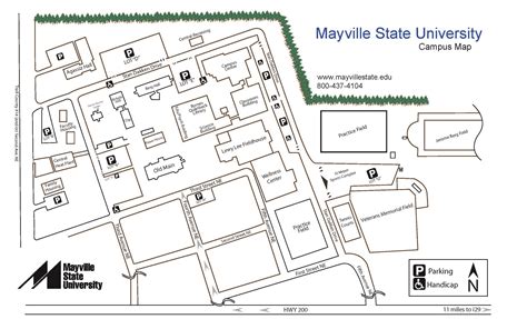 Campus Map :: Mayville State University :: Mayville, ND