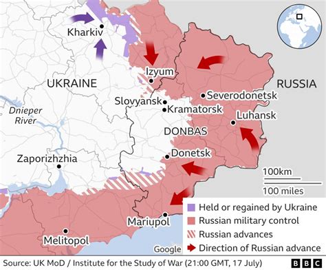 Bbc Ukraine War Map - Get Latest Map Update