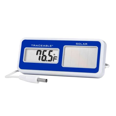 4123 Traceable Solar-Powered Thermometer