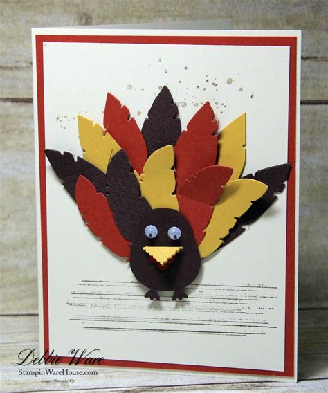 Stampin' Ware House: Thanksgiving Turkey Card