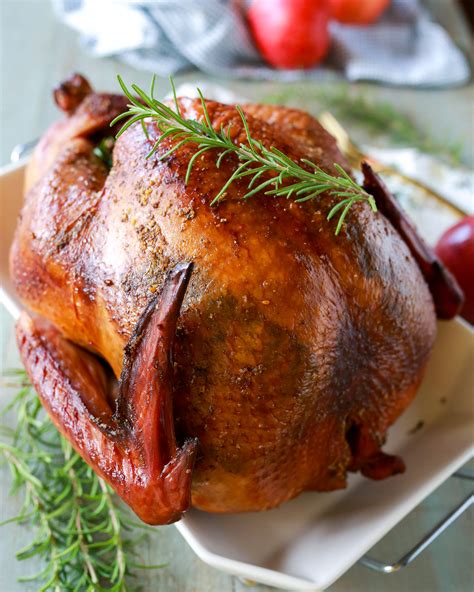 Juicy Smoked Turkey Recipe Tutorial | Tangled with Taste