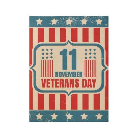 Vintage poster for Veterans day | Zazzle.com | Patriotic posters, Vintage posters, Veterans day