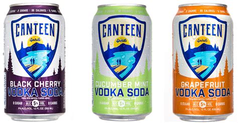 CANTEEN Sparkling Vodka + Soda Launches across U.S. with Five Flavors ...