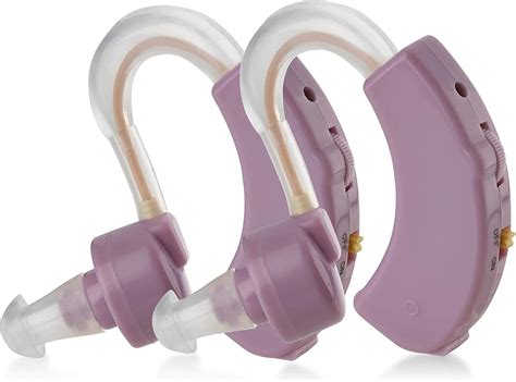 MEDca Premium Listening Set of 2 Small BTE Purple Amplifiers Audio Headphones - Walmart.com