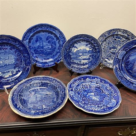 English Staffordshire Historical Blue | Boyd's Antiques