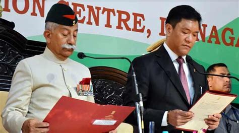 Pema Khandu sworn-in as the Chief Minister of Arunachal Pradesh | Arunachal24