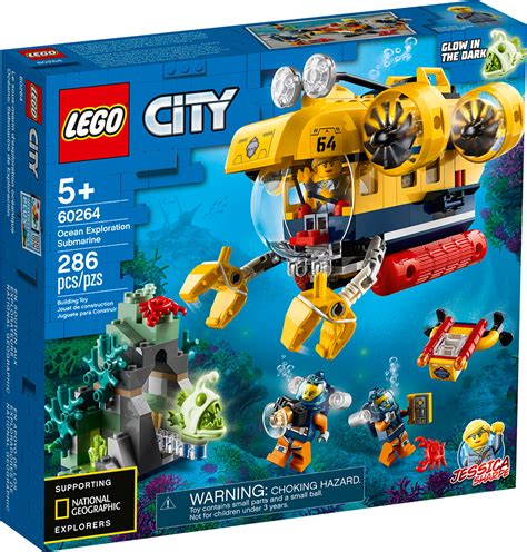 LEGO CITY - Ocean Exploration Submarine - Geppetto's Toys - LEGO