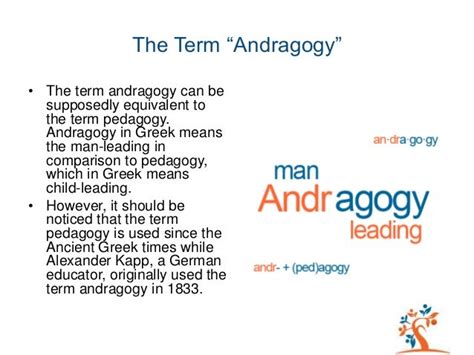 The Adult Learning Theory - Andragogy - of Malcolm Knowles