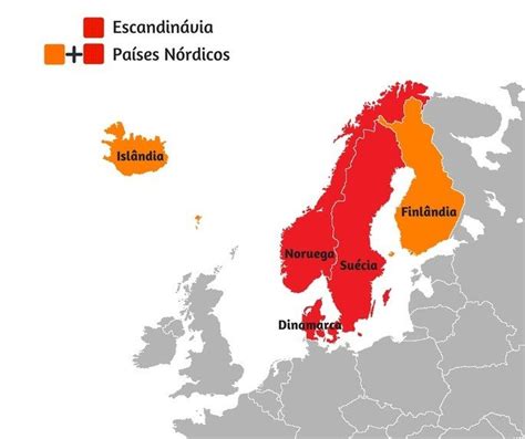 Países Nórdicos - Toda Matéria