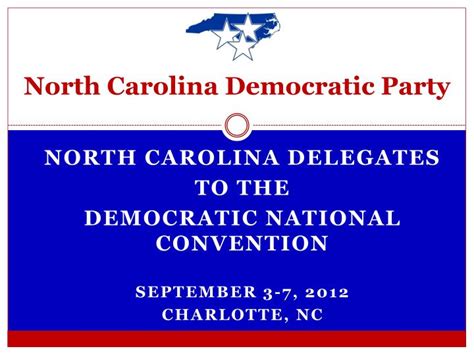 PPT - North Carolina Democratic Party PowerPoint Presentation, free ...