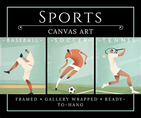 Pin by TouCanvas on Sports | Sport canvas art, Sport canvas, Sports