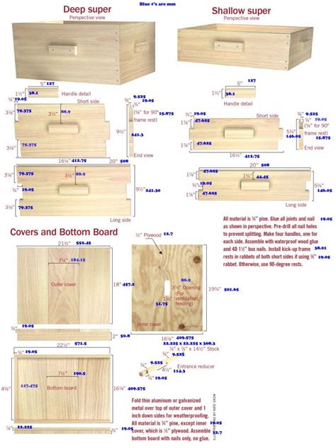 Build Your Own Beehive Keeping Backyard Bees | Bee hive, Bee keeping, Bee hive plans