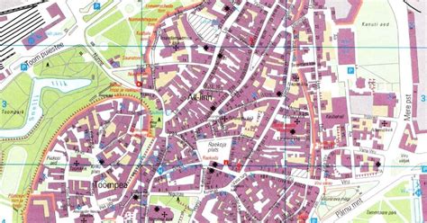 Tallinn Old Town Map