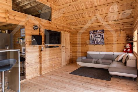 Loft cabin ALEX 20' x 20' | Cabin loft, Loft cabin, Cabin design