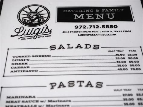 Luigis Menu Suite on Behance