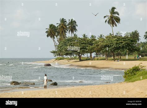 Coast near Kribi, Cameroon, Africa Stock Photo - Alamy