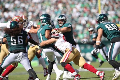 49ers vs. Eagles TV schedule: Start time, TV channel, live stream, odds for NFC Championship ...