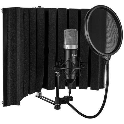 Buy Talent Be-A-Star Mini Portable Home Studio -- Vocal Booth - USB Mic - Shock - Pop Filter ...