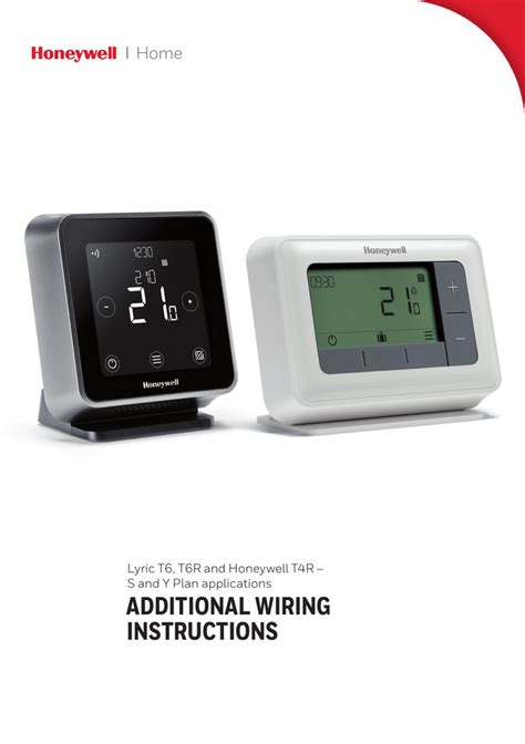 Honeywell T4 Pro Thermostat Wiring Diagram - Wiring Diagram and Schematic Role