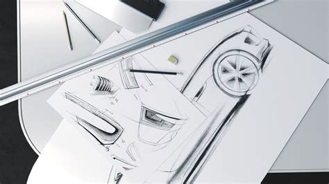 Car design process | CGTrader